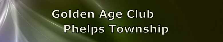 Golden Age Club Redbridge Phelps Township Nipissing District